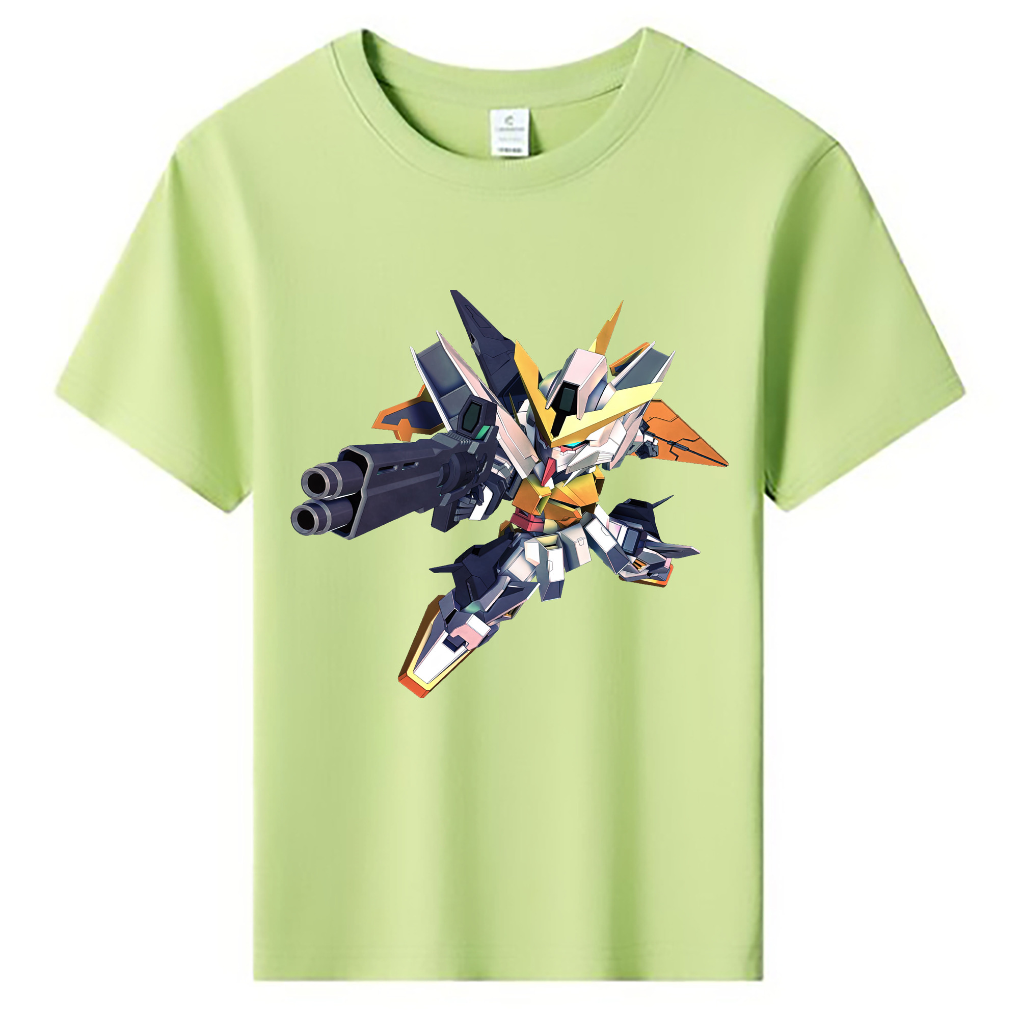 （画像用） 機動戦士ガンダム Mobile Suit Gundam 綿100％キッズTシャツ（フロントプリント）